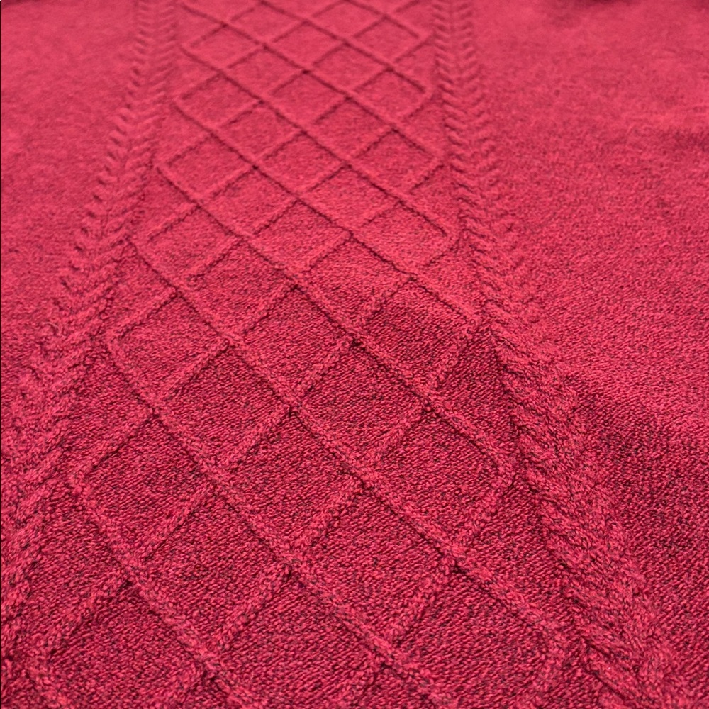 Reitmans Burgundy Knit Sweater - Picture 4 of 5